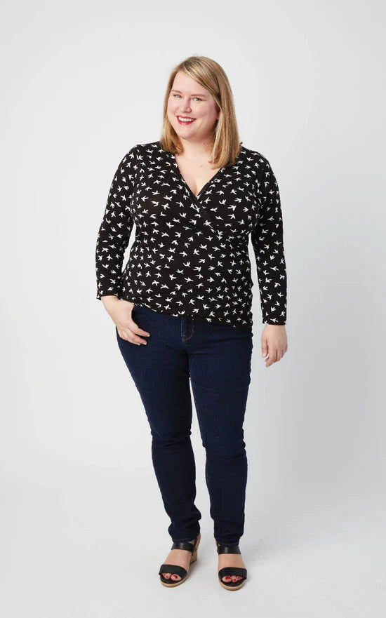 Dartmouth top 12 to 32 - Paper pattern - CASHMERETTE