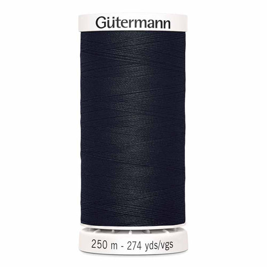 Fil de polyester - Noir - GÜTERMANN - 250m