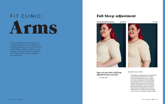 Ahead of the Curve is the first sewing book to empower curvy and plus size women to feel body confident by sewing a wardrobe that fits.