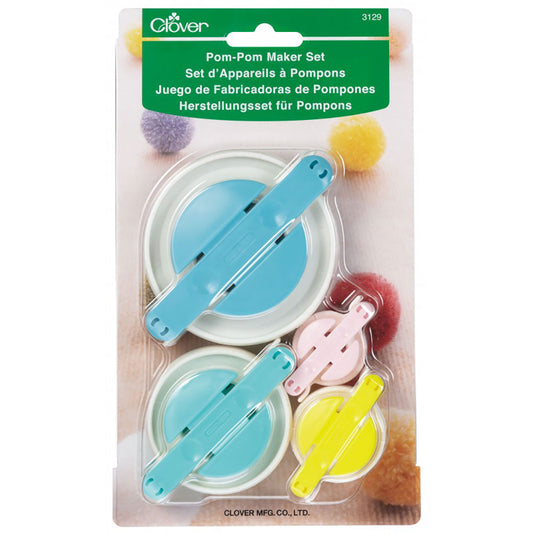 Pom pom making tool set - CLOVER