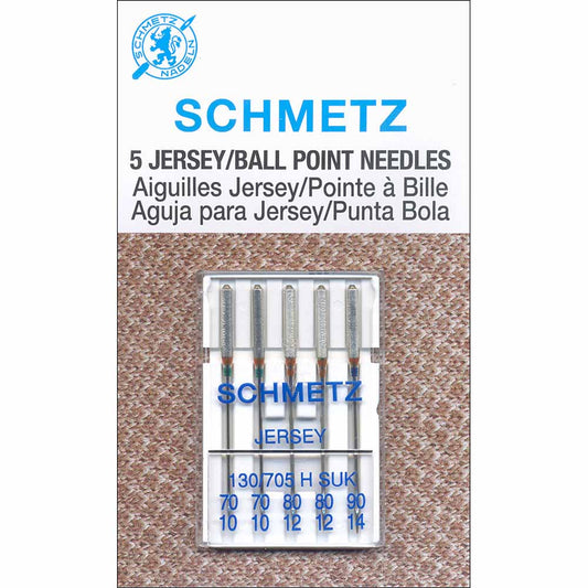 pour les tricots et quelques tissus extensibles