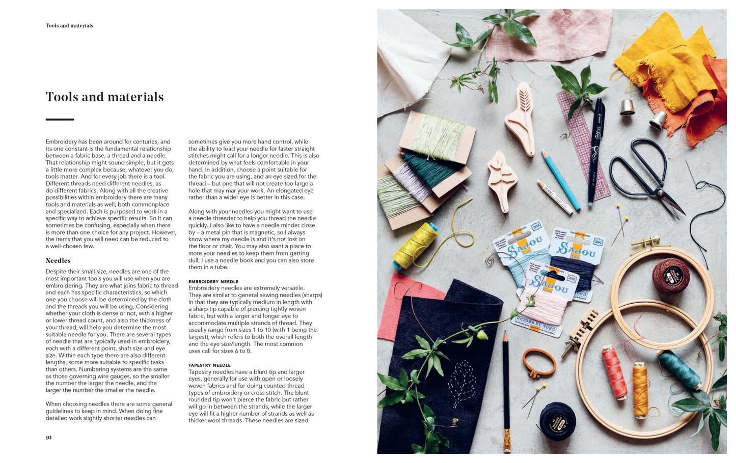 Embroidery - A Modern Guide to Botanical Embroidery
