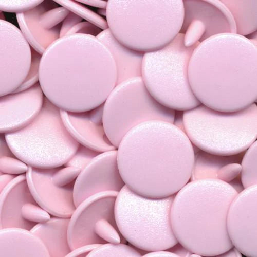 Bouton pression mât 12mm - B18 Rose Pastel - KAMSNAPS