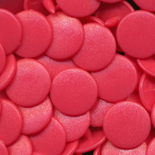 Bouton pression mât 12mm - B33 Rose Azalée - KAMSNAPS