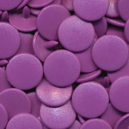 Bouton pression mât 12mm - B41 Violet - KAMSNAPS