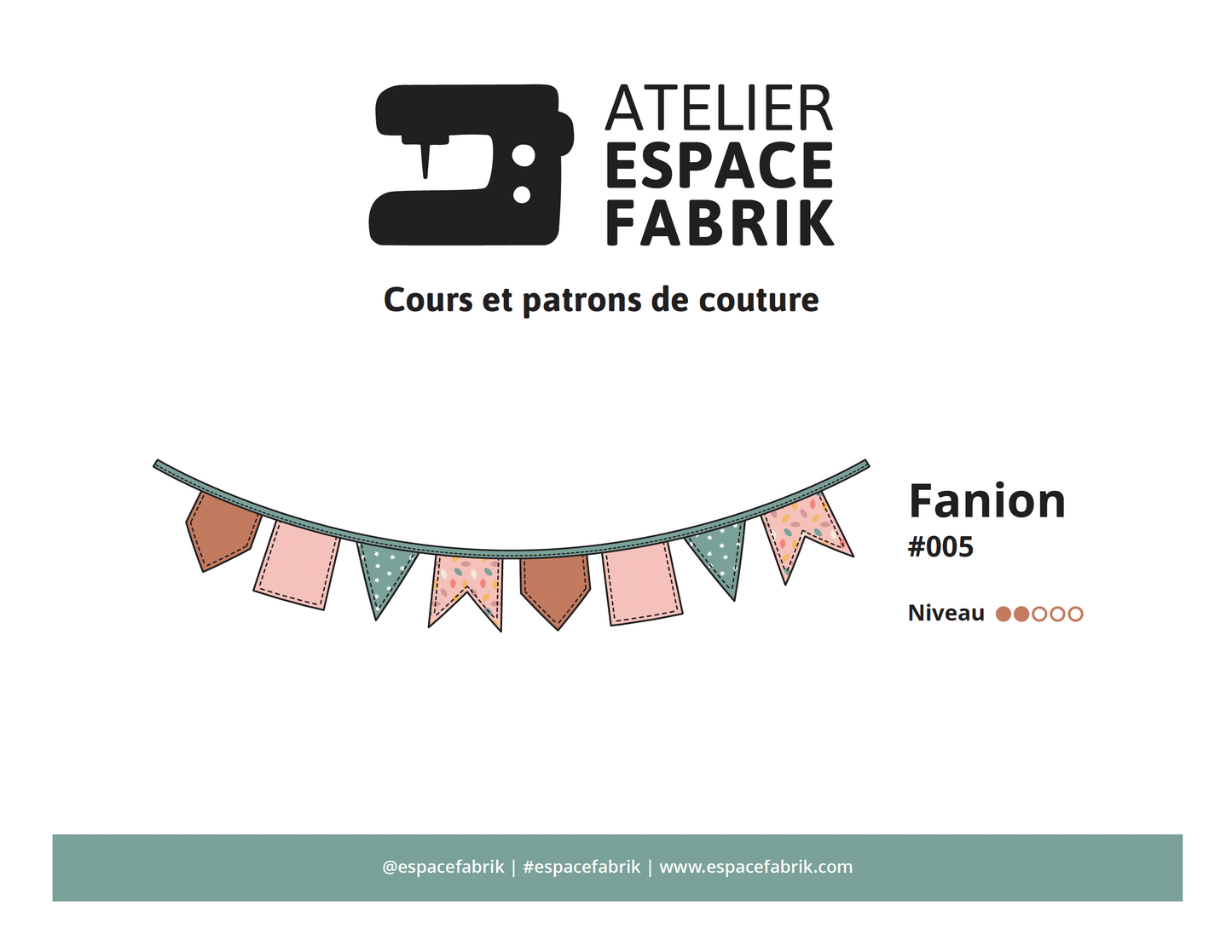 Pennant Garland - PDF Pattern