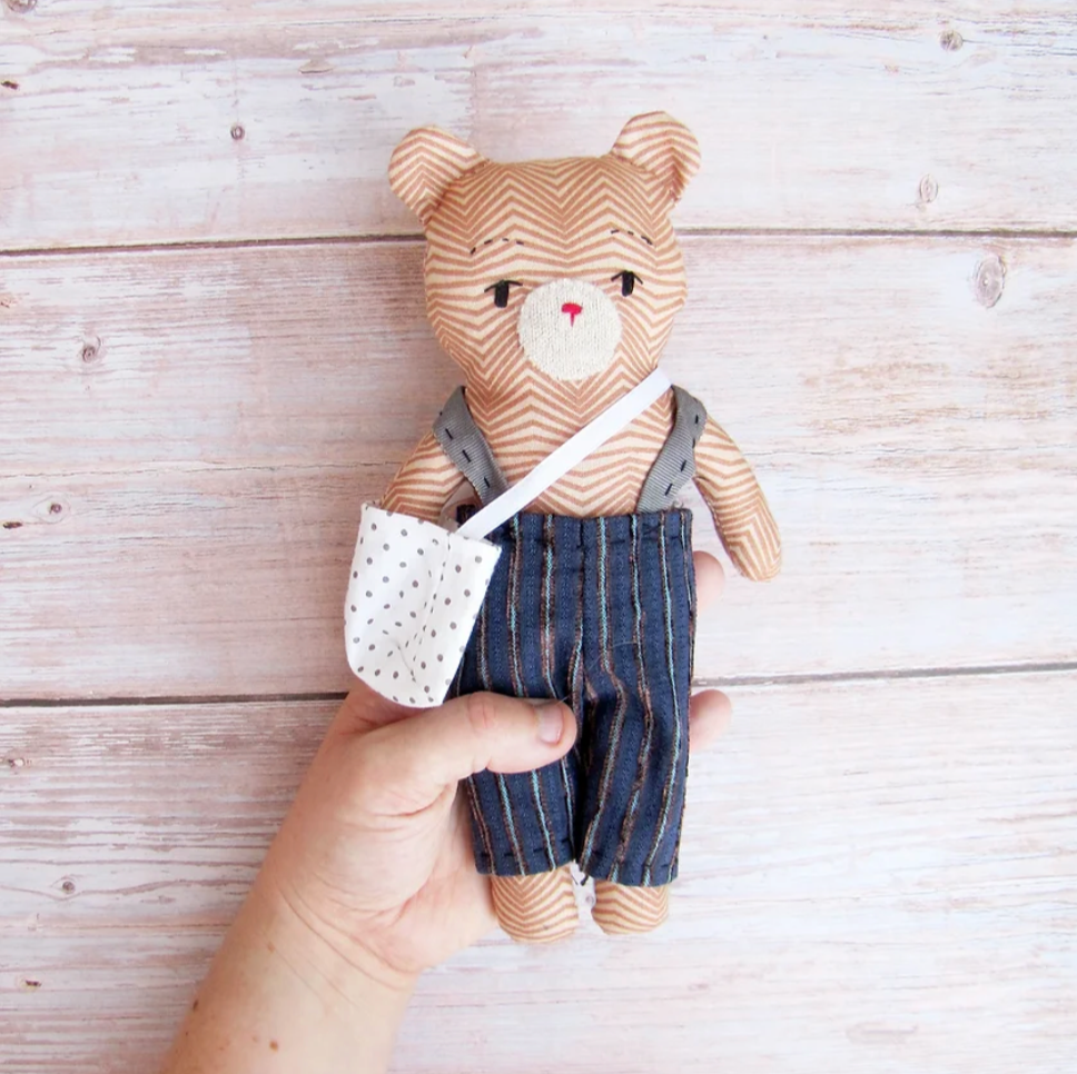 Arlo l'ours - Patron papier - DANSEREAU