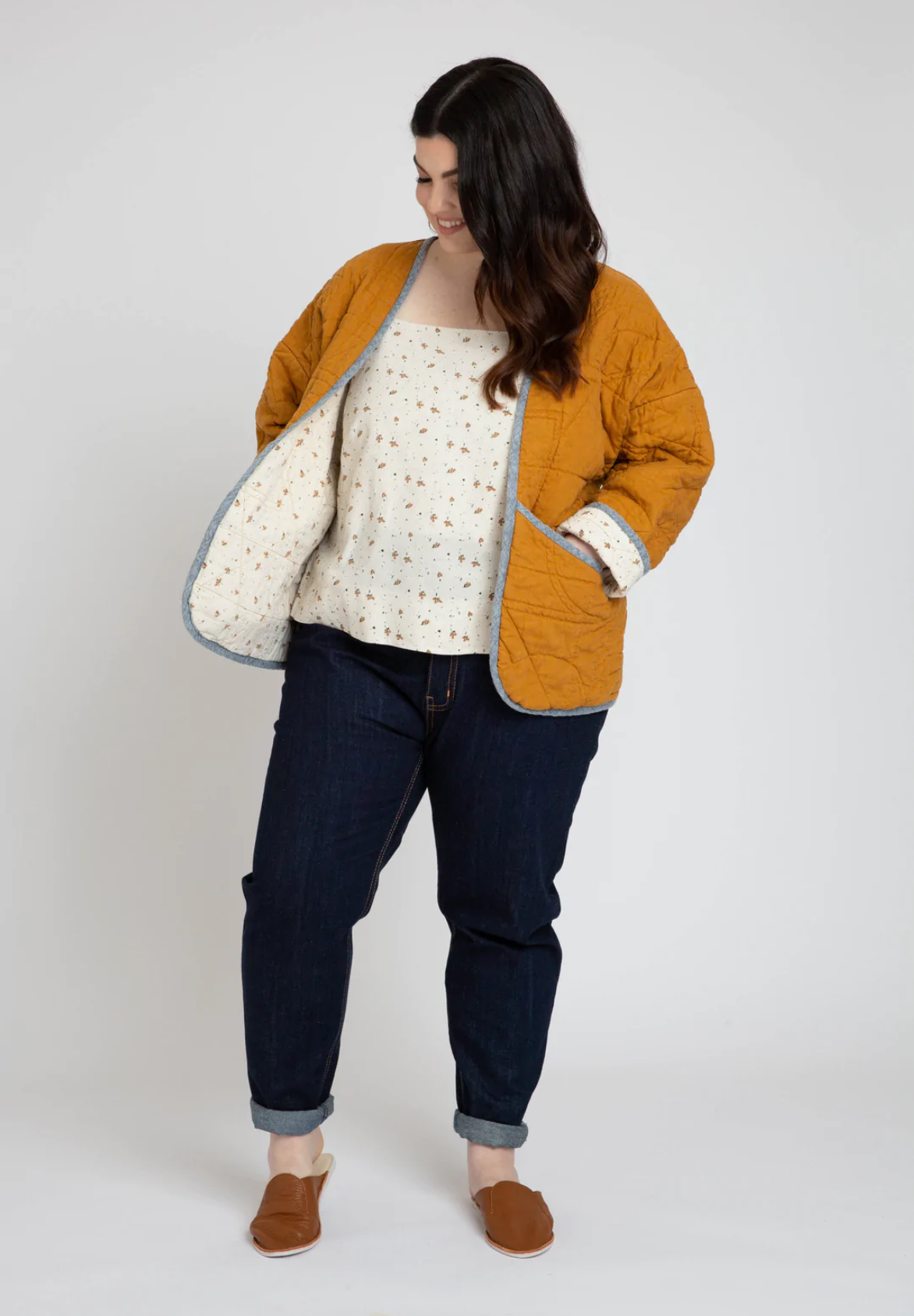 Hovea Curve jacket and coat - Paper pattern - MEGAN NIELSEN