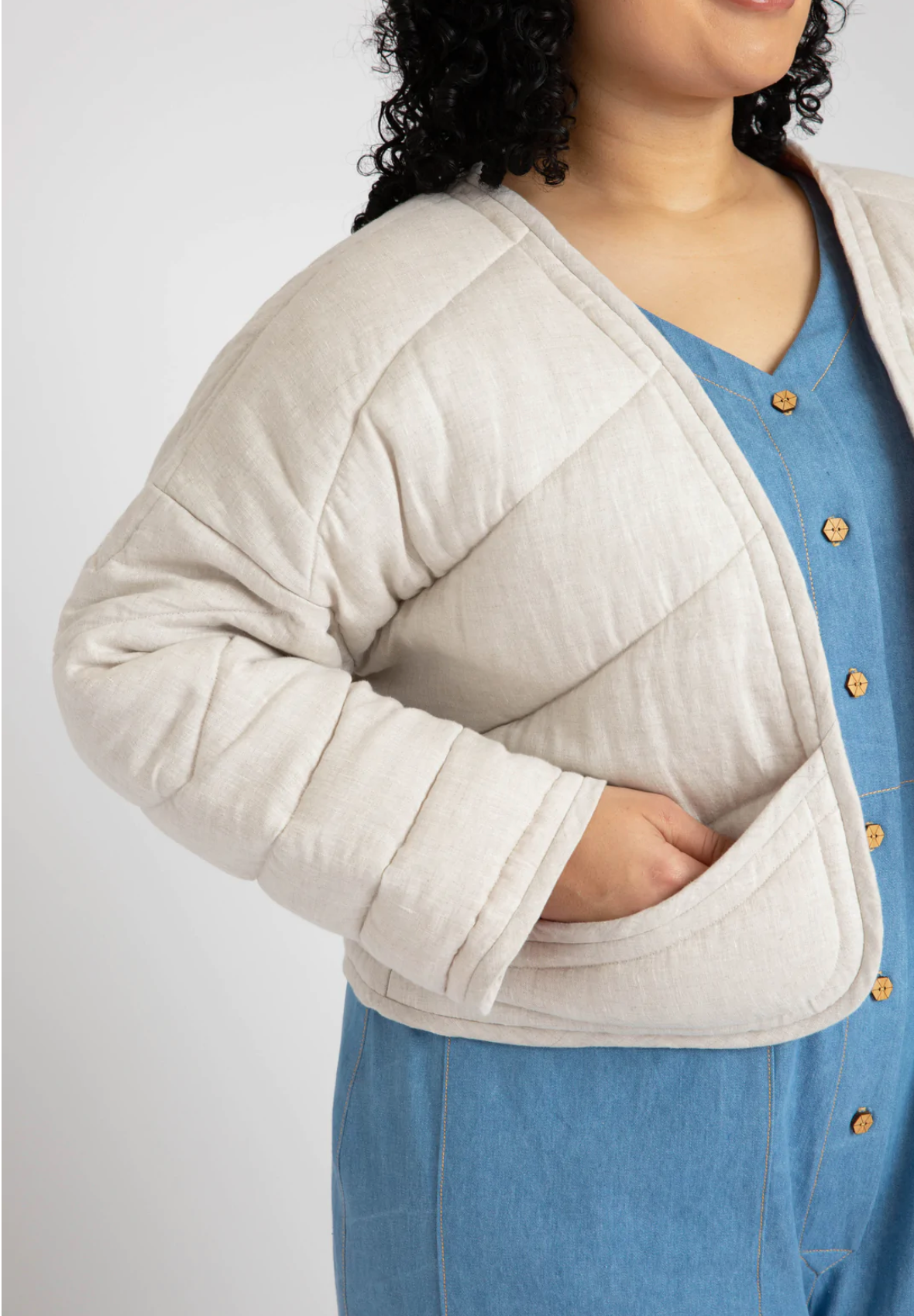 Hovea Curve jacket and coat - Paper pattern - MEGAN NIELSEN