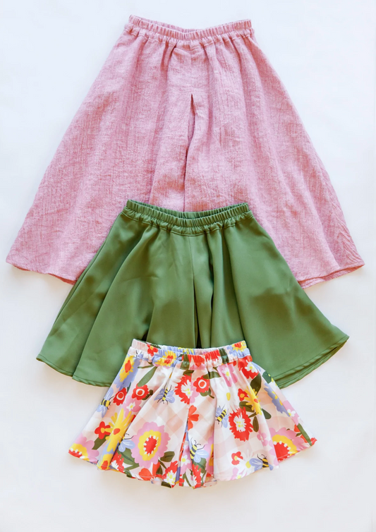 Mini Tania culottes - Paper pattern - MEGAN NIELSEN