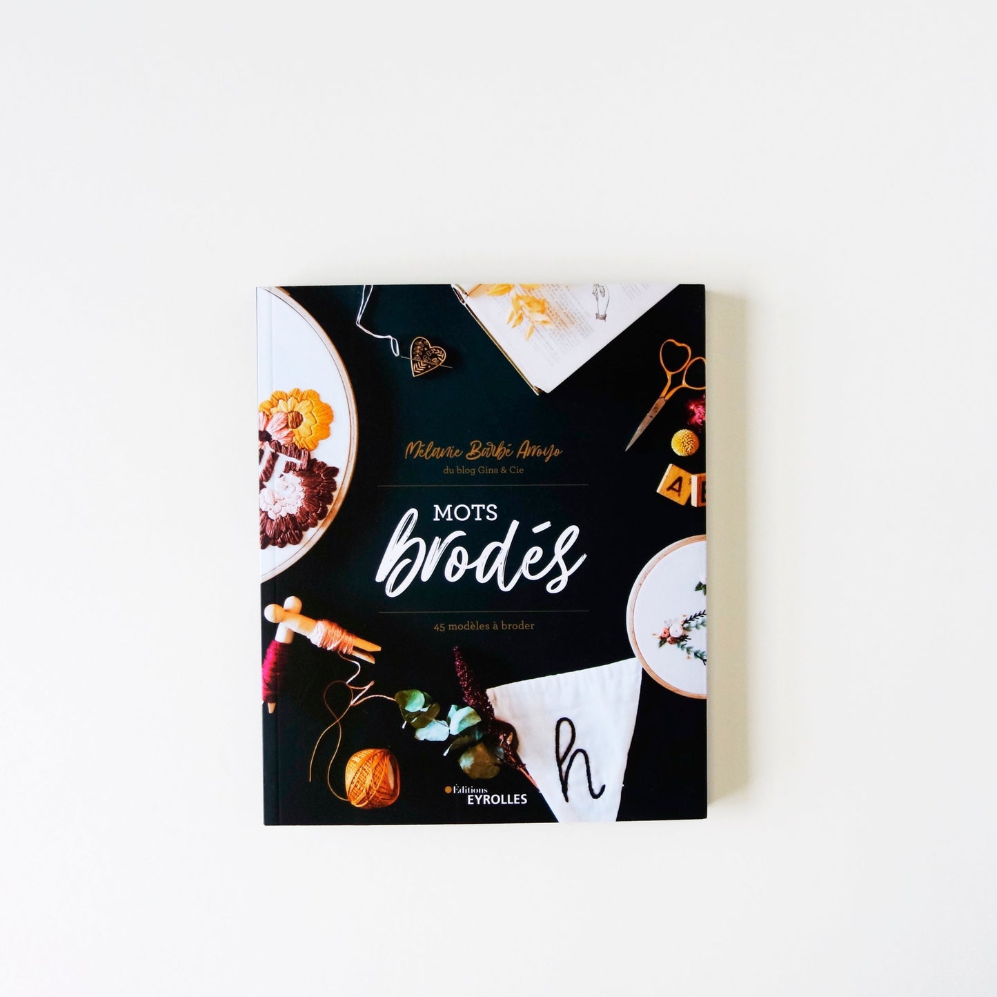 Embroidered words: 45 embroidery designs