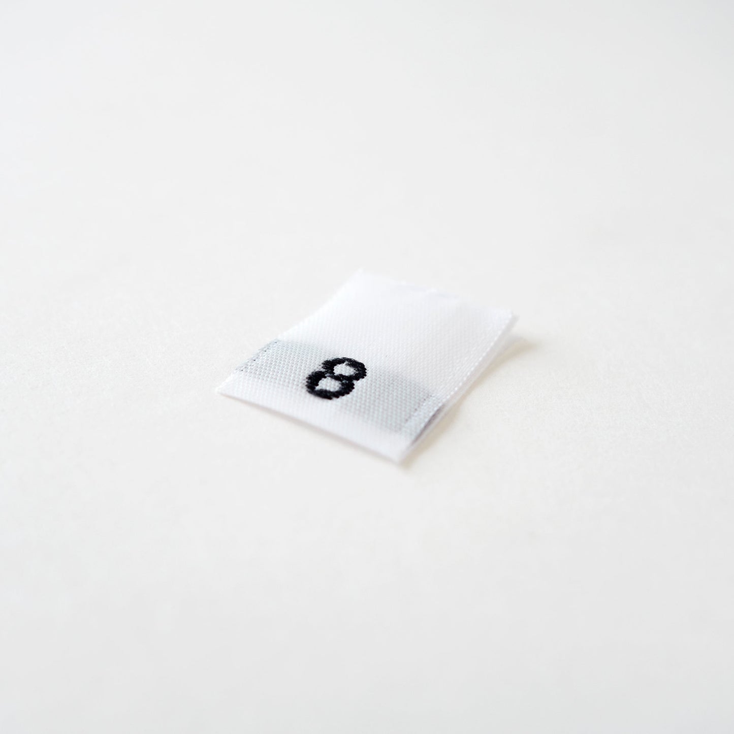 White size labels - 3 years to 10 years