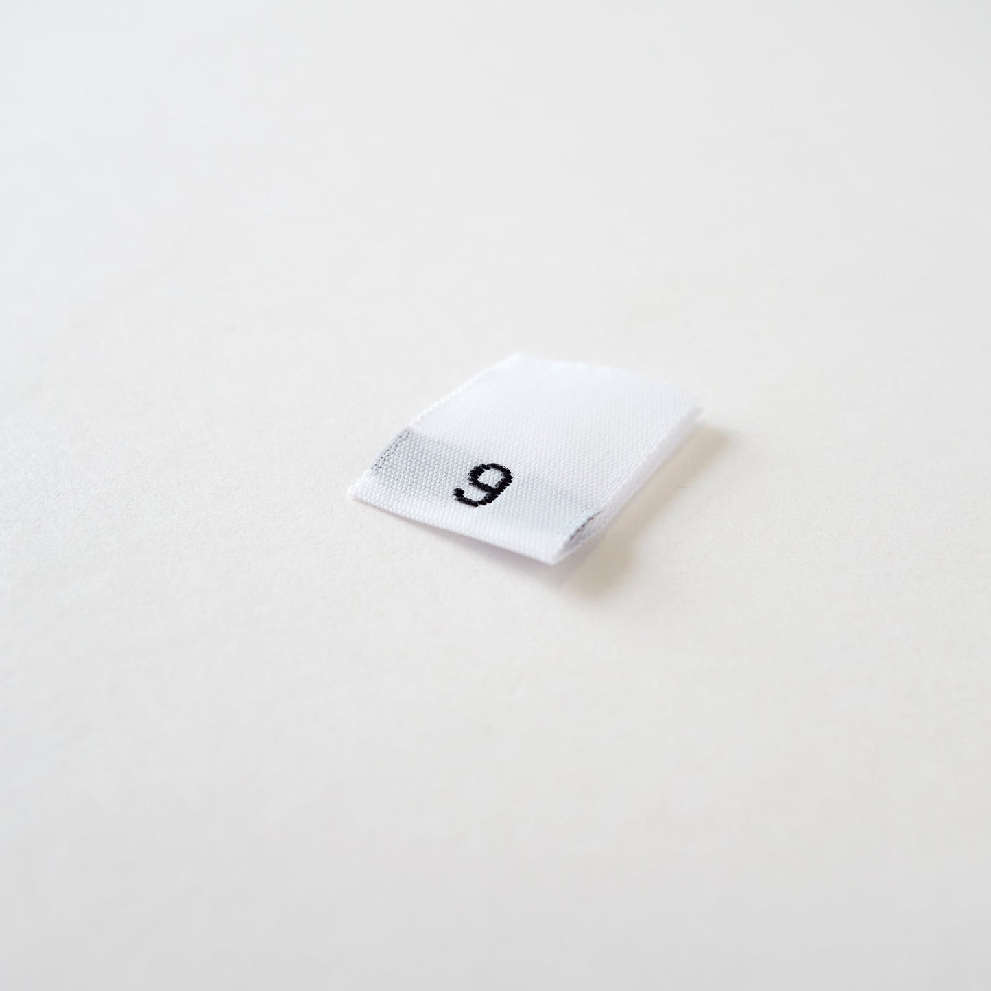 White size labels - 3 years to 10 years