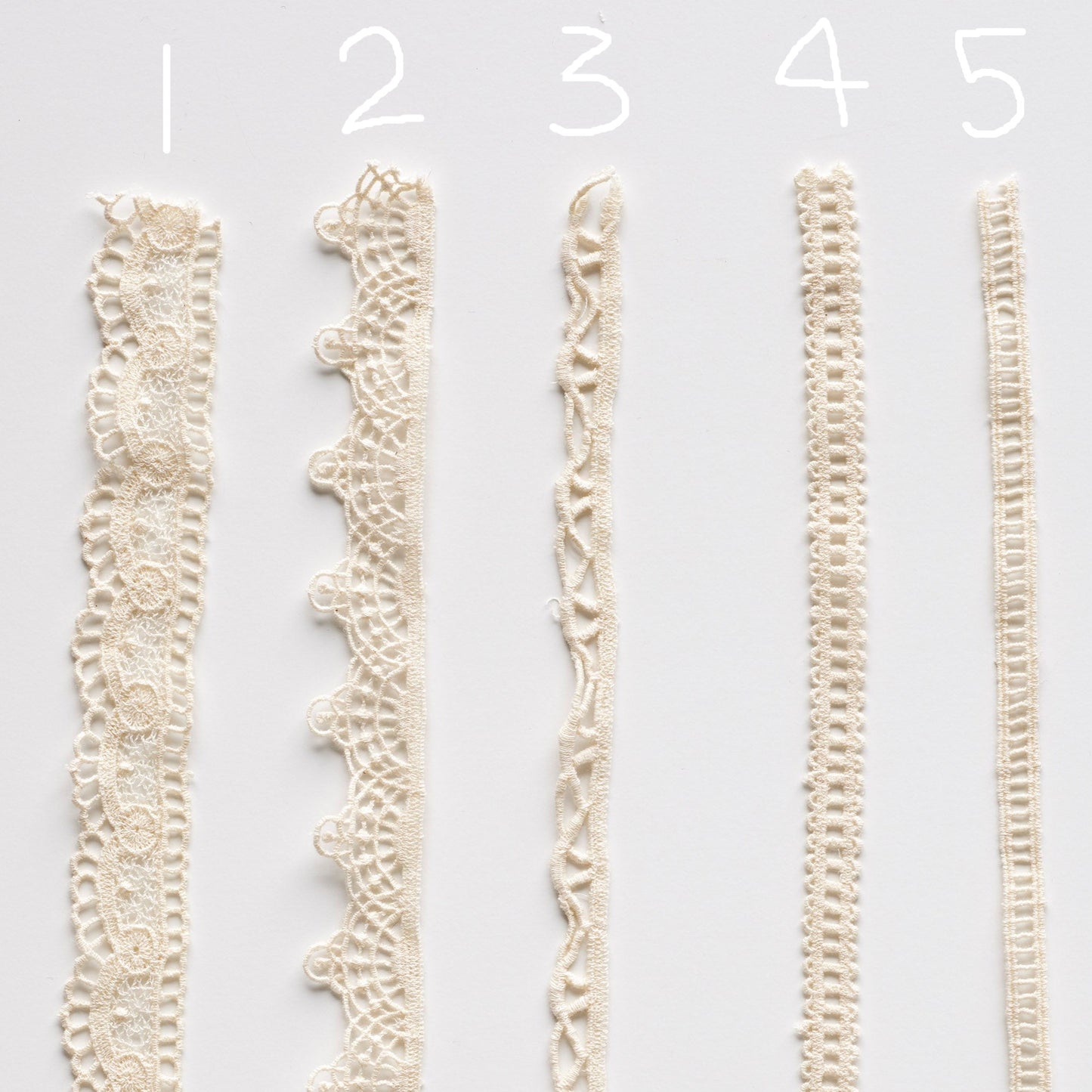 Dentelle de coton bio