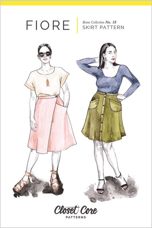 FIORE skirt | Paper pattern - Closet Core Patterns