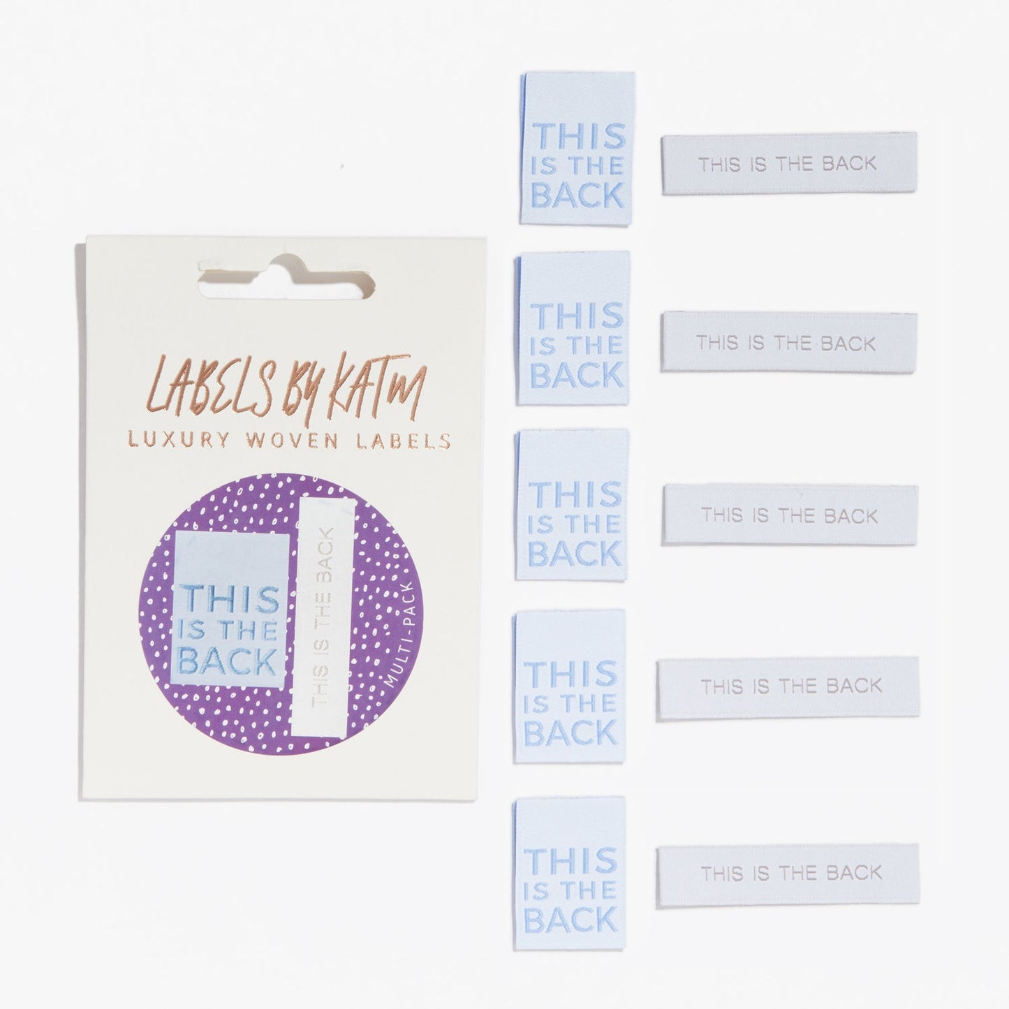 "This is the back" labels - KATM