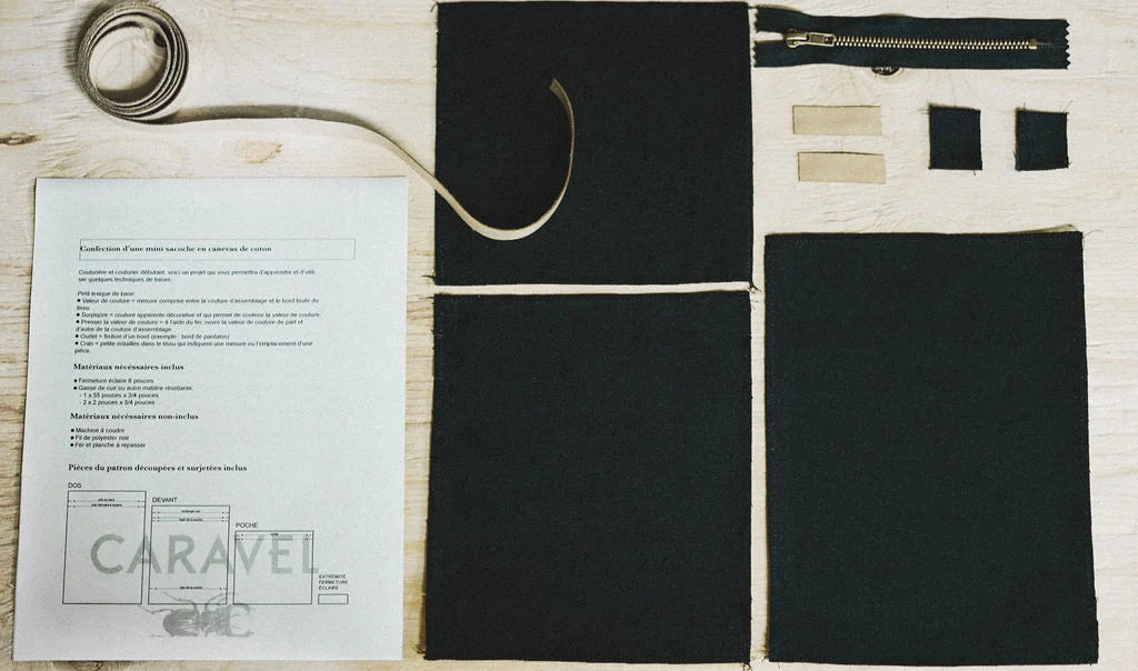 Canvas bag set - CARAVEL ATELIER