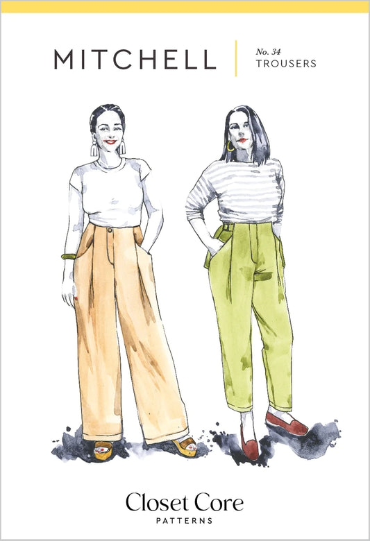 MITCHELL pants | Paper pattern - Closet Core Patterns