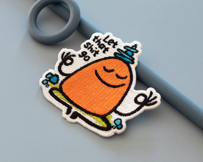 Patch thermocollant «Let That Shit Go» - RippleSplash