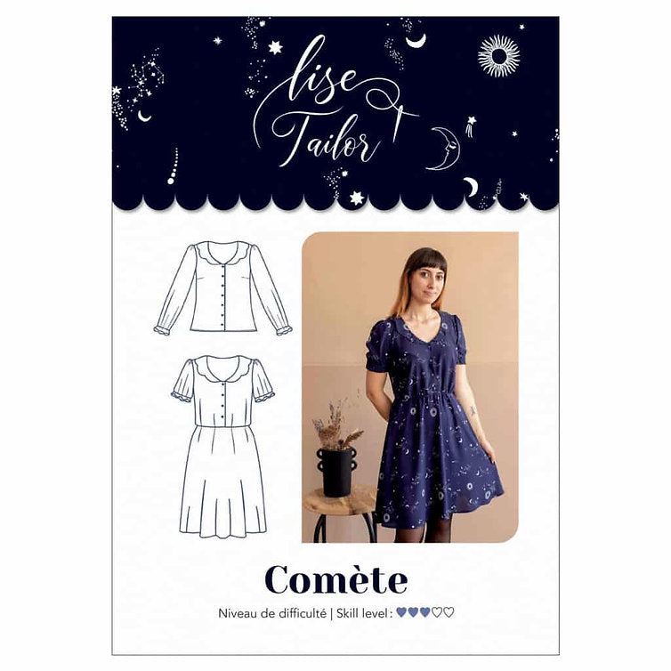 Comet dress/top - Paper pattern - Lise Tailor