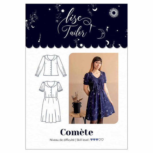 Comet dress/top - Paper pattern - Lise Tailor