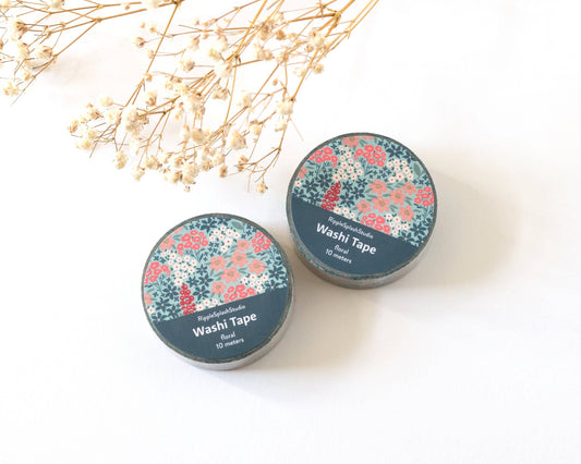 Ruban Washi - Jardin floral | RIPPLESPLASH