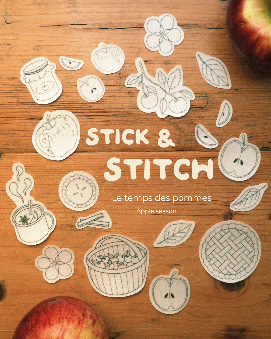 Stick &amp; Stitch - Floral Fields - TIGHT EMBROIDERED