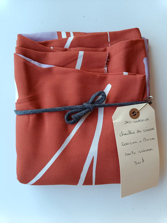 Chaillis de viscose - Coupon #109