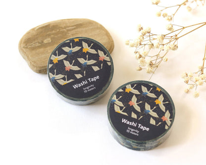 Ruban Washi Oiseaux Volants
