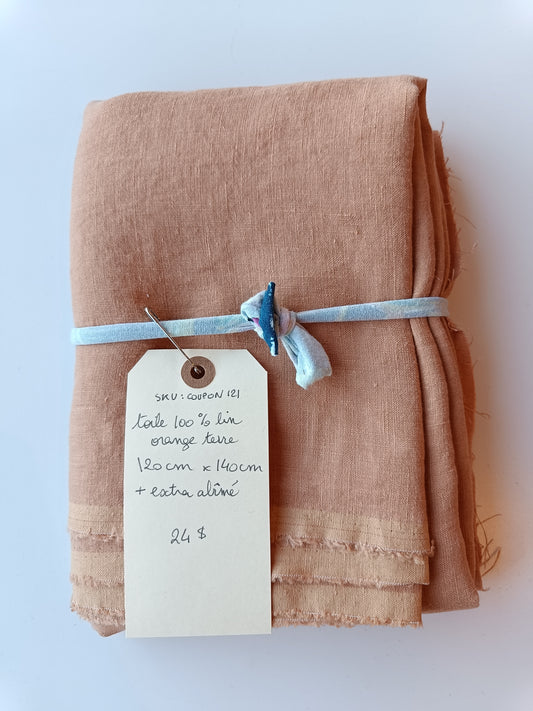 Toile de lin - Coupon #121