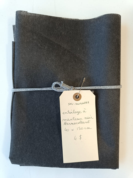 Entoilage épais - Coupon #128