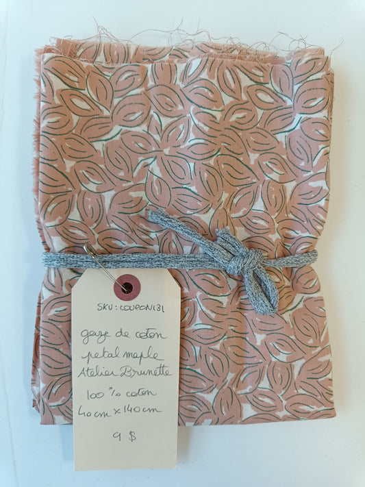 Gaze de coton - Coupon #131