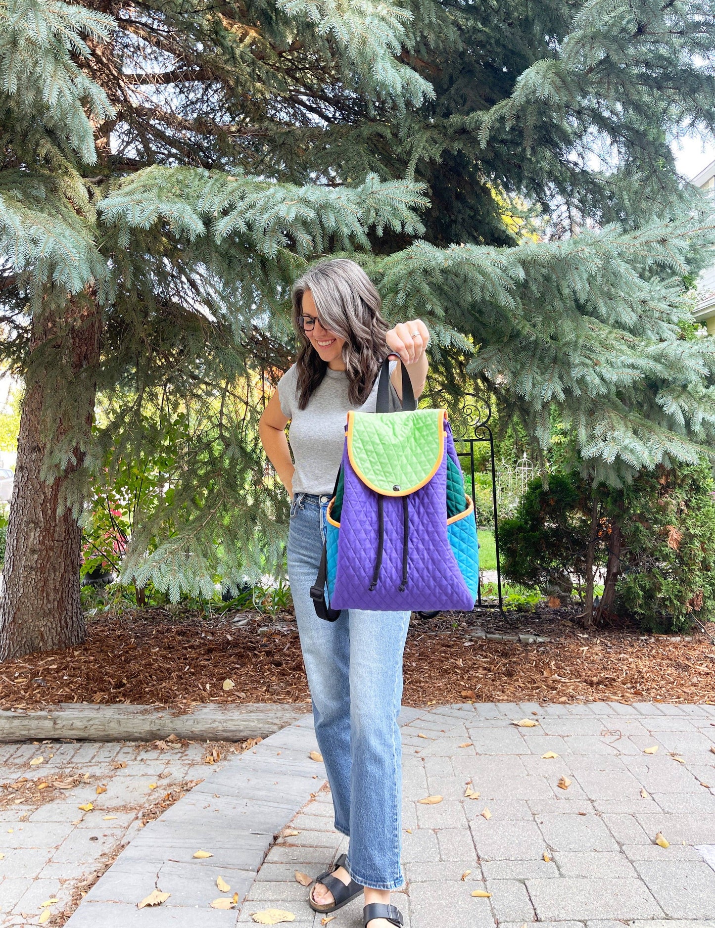 Pembina backpack paper pattern