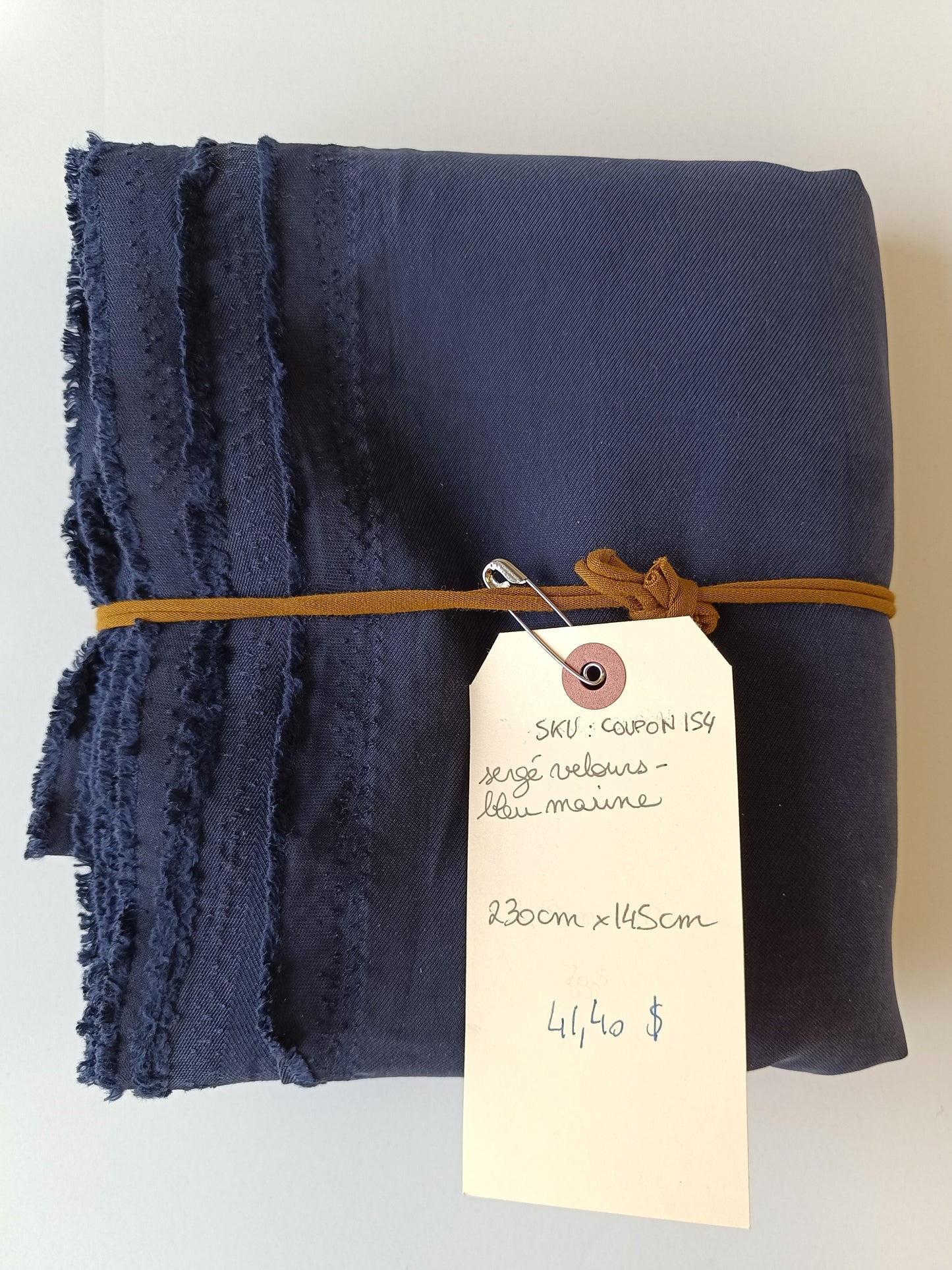 Sergé velours - Coupon #154