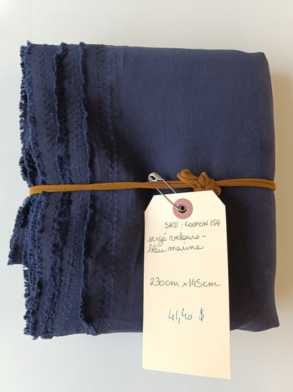 Sergé velours - Coupon #154