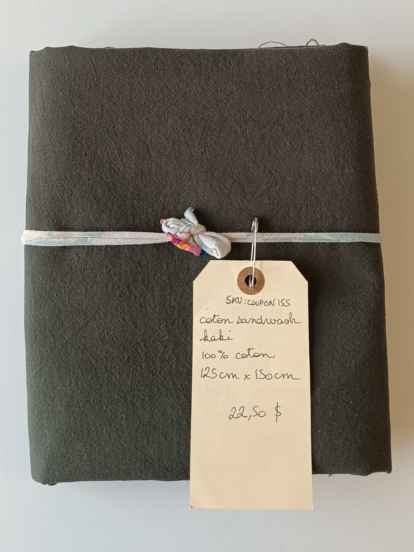 Coton sandwash - Coupon #155