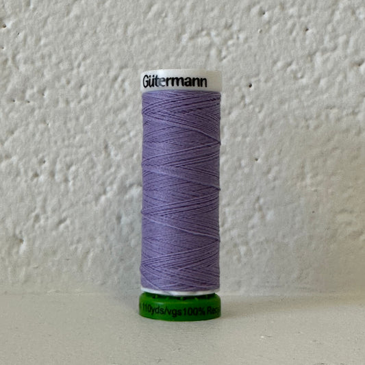 Recycled polyester yarn / rPet - 158 powder lilac - GÜTERMANN