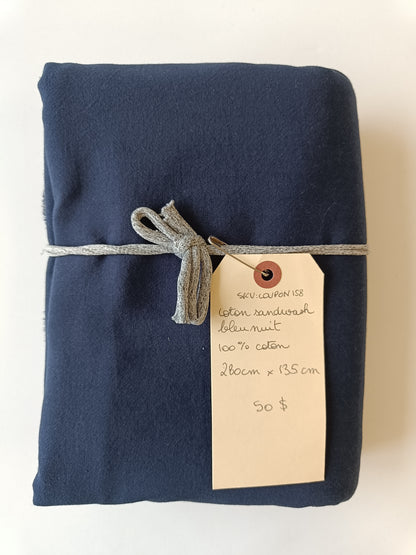 Coton sandwash - Coupon #158