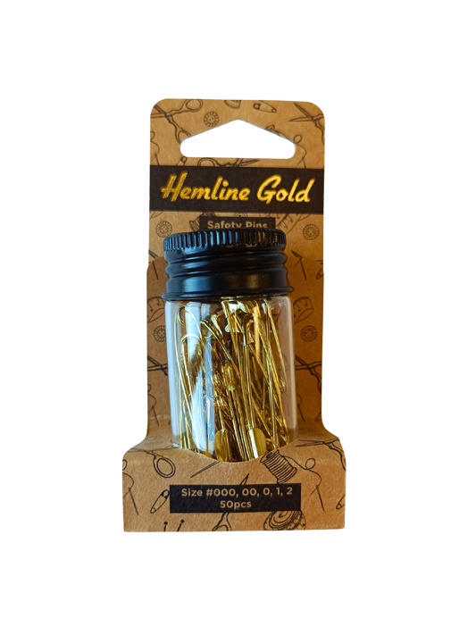 Épingles de sûreté dorées - Hemline Gold