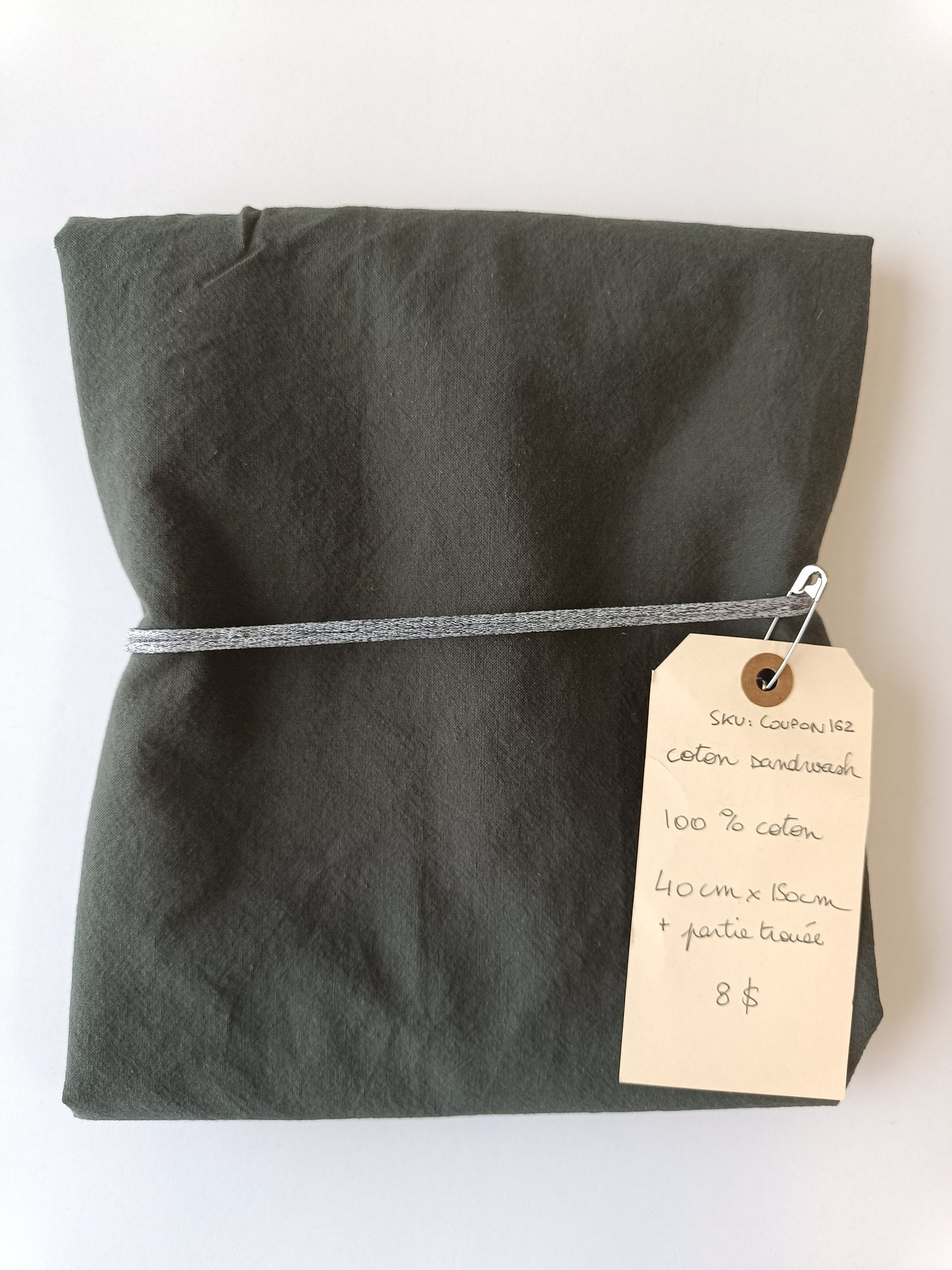 Coton sandwash - Coupon #162