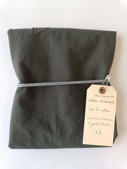 Coton sandwash - Coupon #162