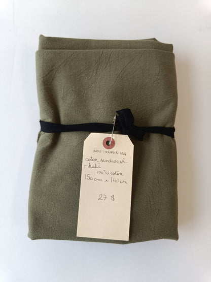 Coton sandwash - Coupon #164