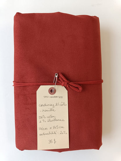 Corduroy 21 côtes - Coupon #169