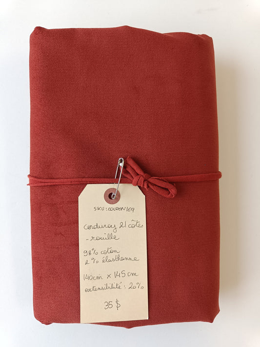 Corduroy 21 côtes - Coupon #169