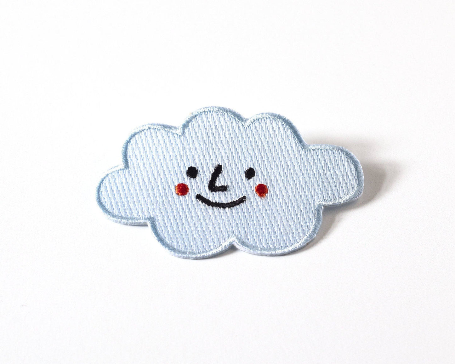 Happy Cloud Iron-on Patch - RippleSplash