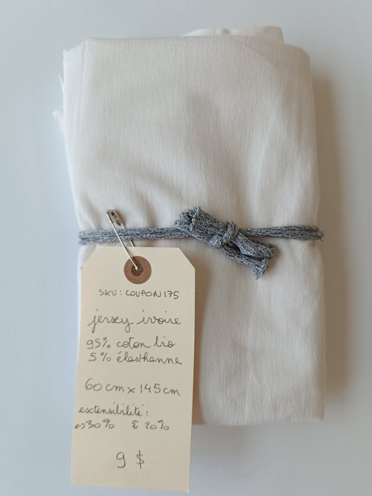Jersey de coton - Coupon #175