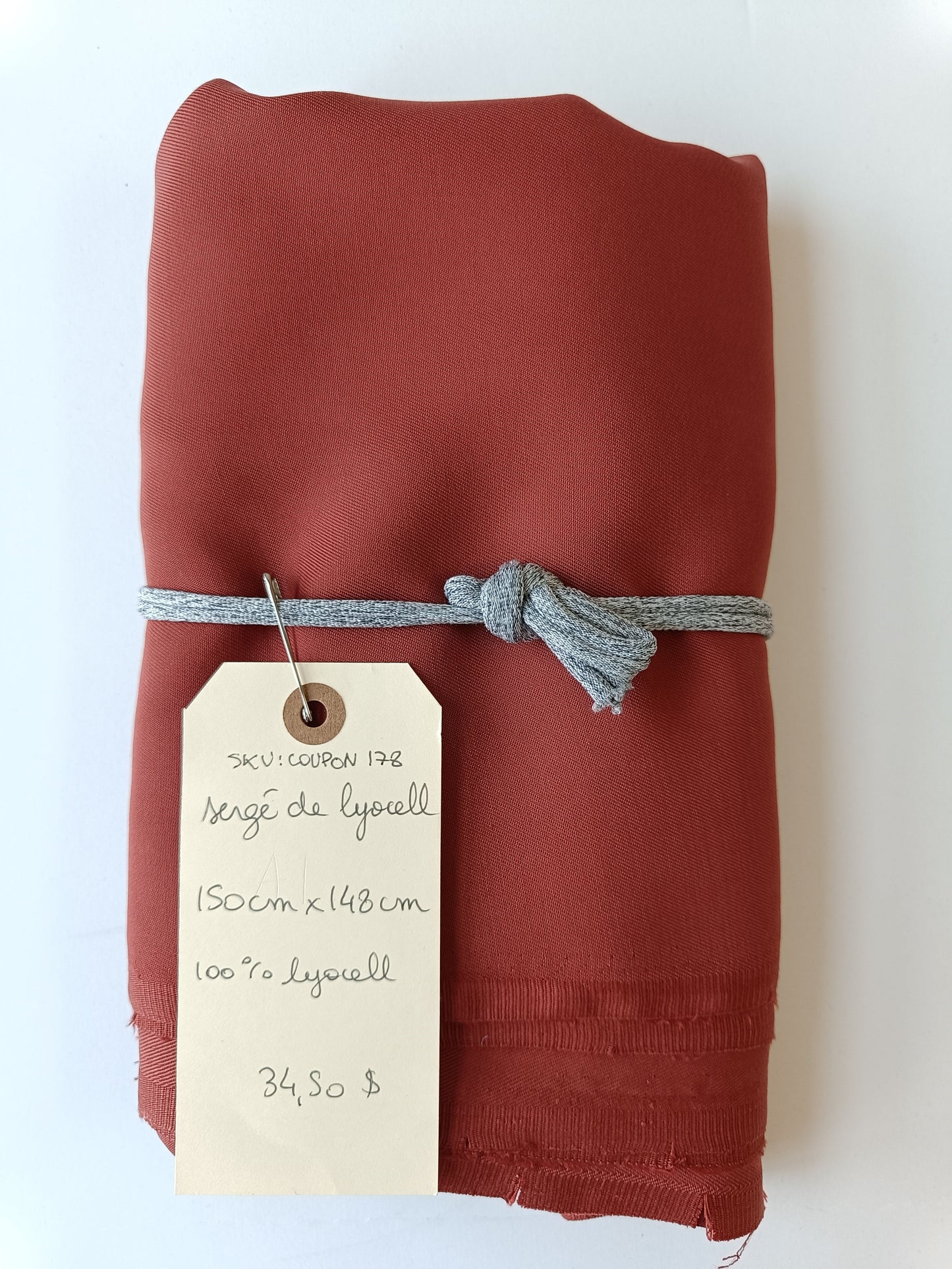 Sergé de lyocell - Coupon #178