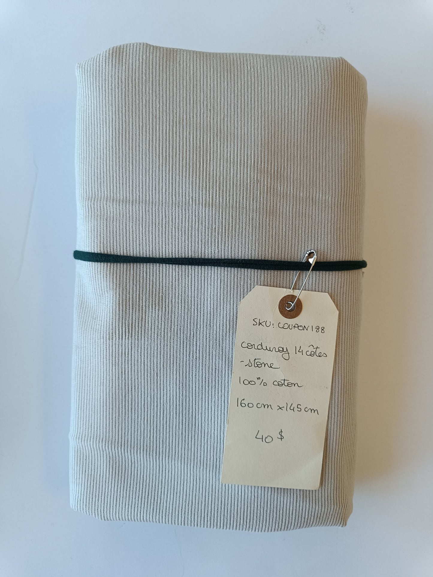 Corduroy 14 côtes - Coupon #188
