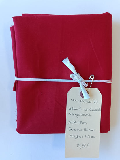 Coton à courtepointe - Coupon #189