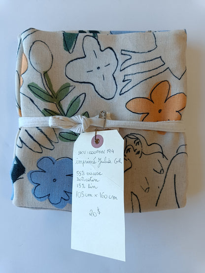 Viscose/coton/lin - Coupon #194